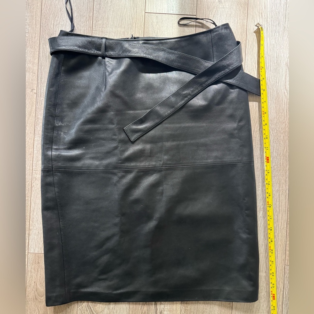 Lafayette Lambskin skirt